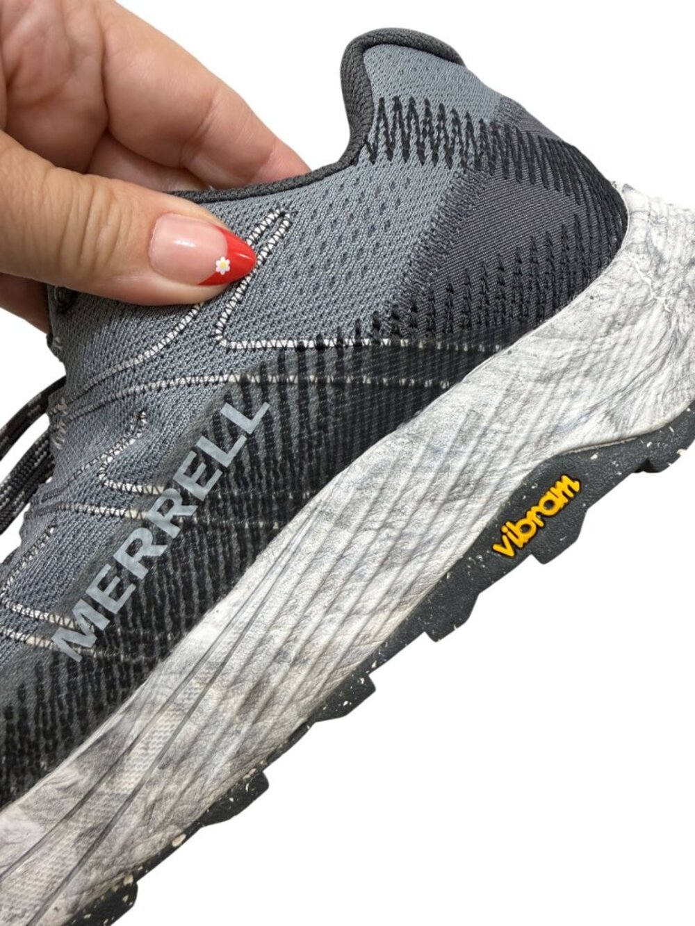 Merrell J066847 MOAB FLIGHT Vibram Men's Hiking Shoes Sneakers Size 9.5 - Picture 8 of 10
